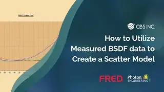 How to Utilize Measured BSDF data to Create a Scatter Model