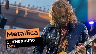 Metallica. Ullevi stadium. Sweden. 2023