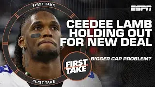 CEE-YOU LATER? 😬 Cowboys contract talks SPARKS QB market value debate 👀🍿 | First Take