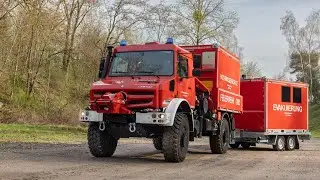 Mercedes-Benz Unimog Fire Truck (2024) Driving