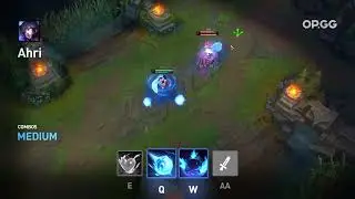 Ahri E + Q + W + A