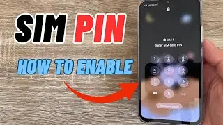 How to Enable / Disable SIM PIN on Samsung Galaxy A14, A24, A34, A54