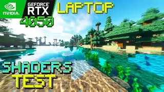 RTX 4050 LAPTOP MINECRAFT SHADERS TEST