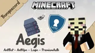 💉Review Aegis 💉 Bungeecord con AntiBot, AntiVpn, Auth, PremiumAuth y mucho mas!