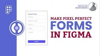 Make Pixel Perfect Forms with Figma | Figma Tutorial