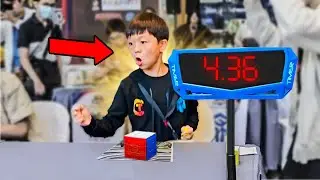 The WEAKEST Rubik's Cube World Record ever