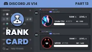 Rank/Level Command (Discord.js v14)