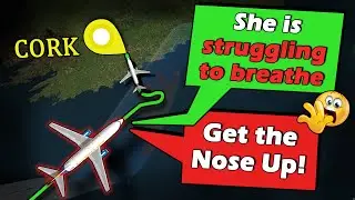 Pilots LOSE CONTROL MOMENTARILY During Emergency Descent!