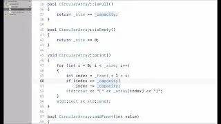 Data Structures: How to implement a Circular Array (ring buffer)?