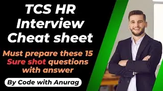 TCS HR Interview preparation at last minute | Not good in english? Learn these 15 Questions & Answer