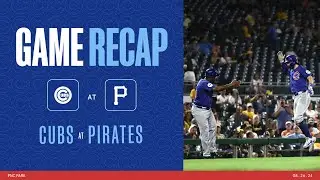 Game Highlights: Cubs Score Season-High in Runs in Rout of Pittsburgh! | 8/26/24