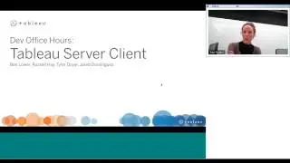 Dev Office Hours: Tableau Server Client