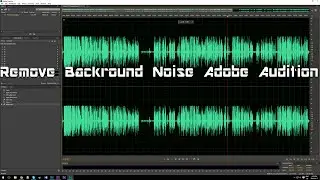 Reduce Background Noise of Audio in Adobe Audition