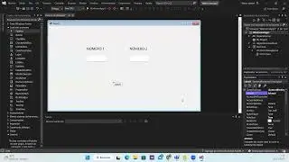 Controles básicos de aplicaciones Windows Form en Visual Basic.NET con Visual Studio 2022