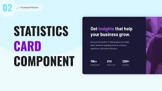 Stats Preview Card Component | Frontend Mentor Challenge | Day 2