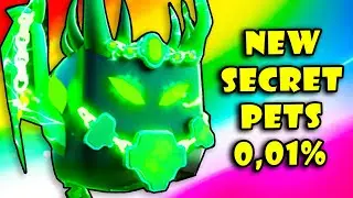 New SECRET Pets - 0,01% + Made ROYAL Secret Pets in Speed Champions Simulator! [Roblox]