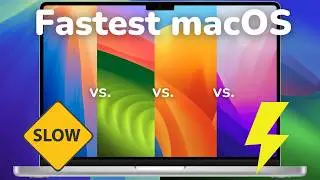 macOS Speed test: Monterey vs. Ventura vs. Sonoma vs. Sequoia