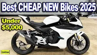 Best NEW Motorcycles CHEAP Under $5000 For 2025