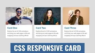 How To Make Card In HTML And CSS | Card Design in CSS