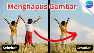 Cara Menghapus Gambar di Canva secara otomatis | Canva Untuk Pemula