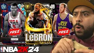 New Free GIANT for Everyone! Guaranteed Dark Matter Super Packs n Free Invincibles! NBA 2K24 MyTeam