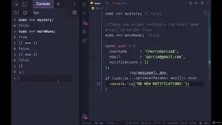 Objects: ArrayObject Equality--The Modern JavaScript Bootcamp