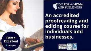 Proofreading and copy editing course video