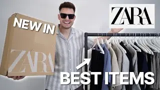 BEST Items In ZARA Right Now! | New In Men's ZARA Haul 2024