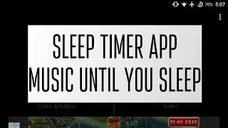 Sleep Timer Review - Turn Music Off Automatically on Android!