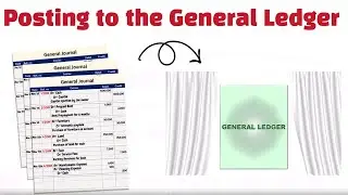 Posting of Journal Entries to the General Ledger - Simply explained