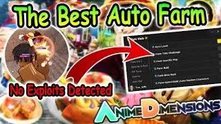 Roblox Anime Dimensions Simulator Script #3 - Auto Farm GUI & More (No Exploits Detected)