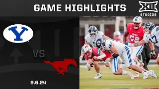 BYU vs. SMU Game Highlights | 2024 Big 12 Football