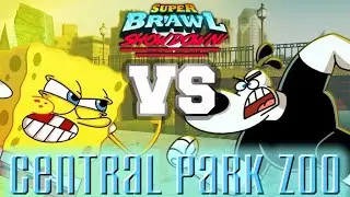 SpongeBob SquarePants vs Dudley Puppy | Super Brawl Showdown v0.3.0b Full Match Gameplay