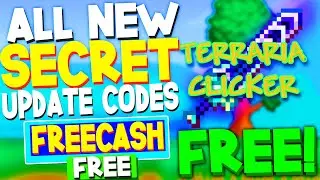 *NEW* ALL WORKING CODES FOR TERRARIA CLICKER! ROBLOX TERRARIA CLICKER CODES!