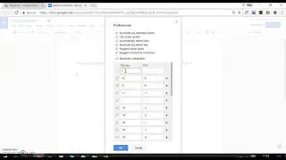 How to create shortcuts/substitution and Manage Preferences in Google Docs