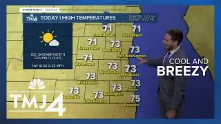 Southeast Wisconsin weather: Cool and breezy