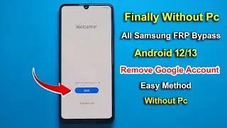 Finally Without Pc 🔥 2024 | All Samsung FRP Bypass Android 12/11 Without Pc | Remove Google Account