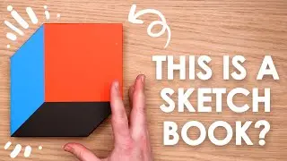 10 WAYS To Fill A WEIRD Sketchbook