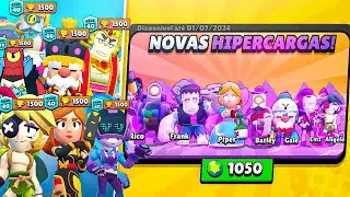 ZERANDO TUDO que CHEGOU na NOVA ATUALIZAÇÃO do BRAWL STARS!