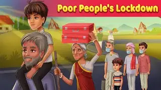 Poor People's Lockdown English Story - Moral Stories & English Fairy Tales | Learn English