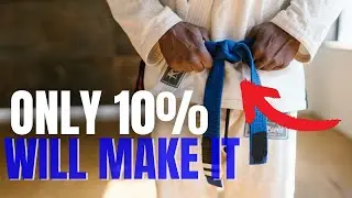 Why is Blue Belt so hard? Is it the hardest rank in Brazilian Jiu Jitsu?