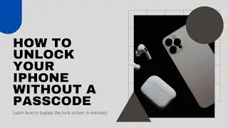 How to unlock iPhone screen passcode new method, passcode without any losing data (2024)