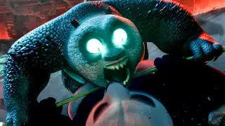 Kung Fu Panda 4 Clip - “Po vs. Chameleon Po" Fight (2024)