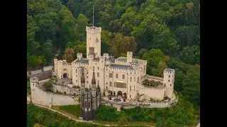 Kloster Arnstein und Schloss Stolzenfels 4K / Аббатство Арнштайн и замок Штольценфельс