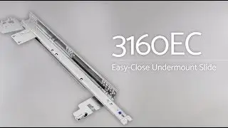 Superior Sliding Solution for Wide Drawers | Easy Close Undermount Drawer Slide | 3160EC