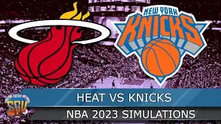 Miami Heat vs New York Knicks | 2023 NBA Playoffs East Semifinals Game 1 Full Game - NBA 2K23 Sim