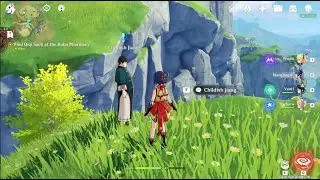 Genshin Impact Global - Find Childish Jiang Quest