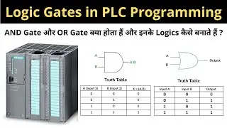 PLC Programming in Hindi |  AND/OR Logic Gates | Learn EEE