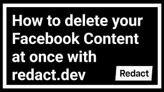 How to delete all your content from Facebook in bulk
