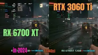 RTX  3060 Ti vs 6700 XT -  1440p gaming (2024)